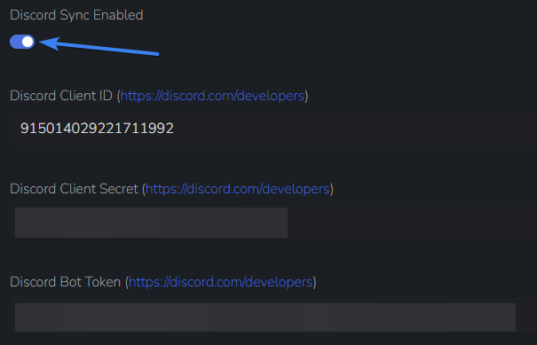 Cosmo Discord configuration